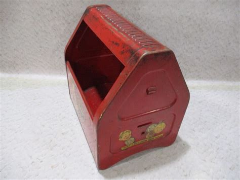 1950 metal shoe shine box|Vintage 1950's Spacemaster Shoeshine Box Red Metal Shoe .